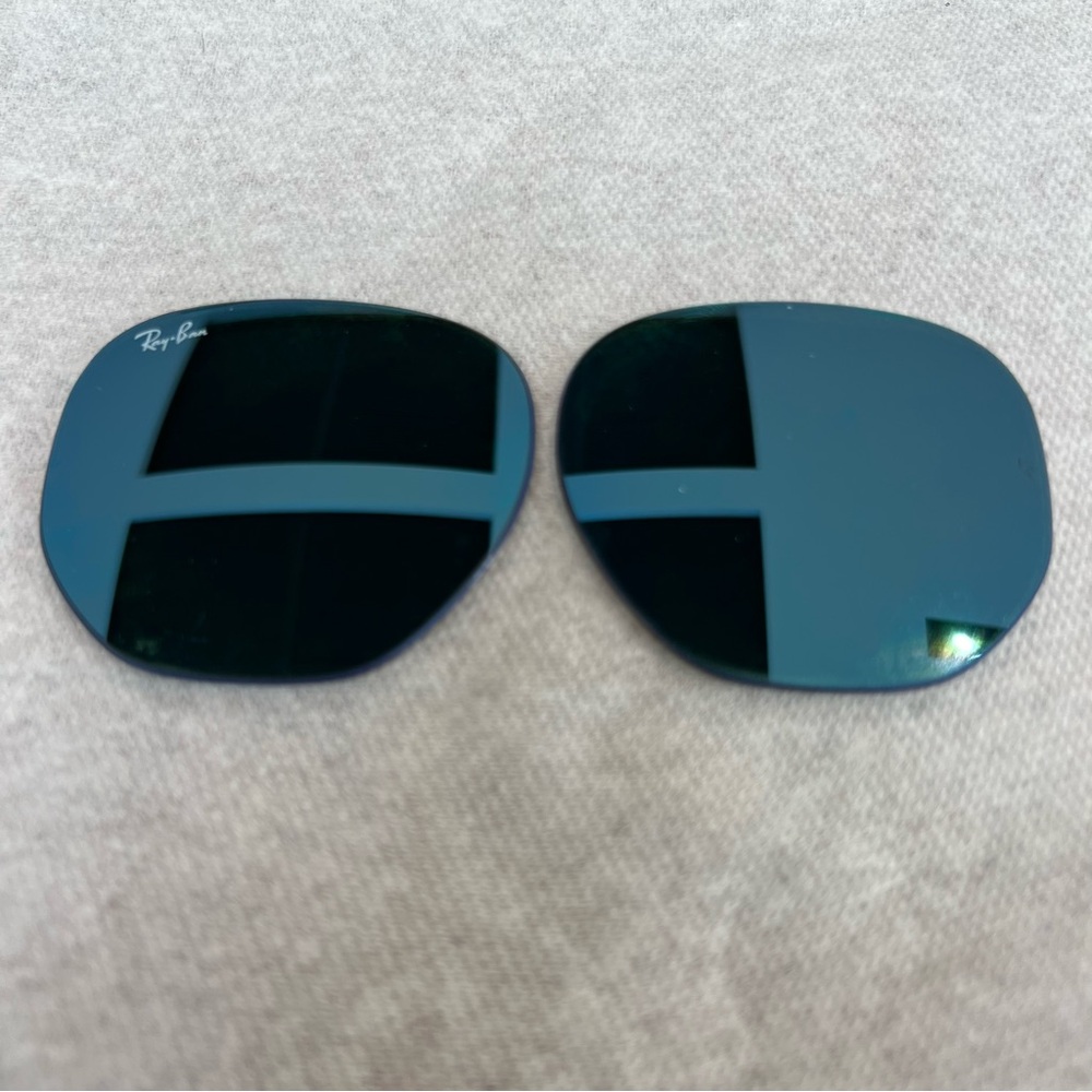 Ray-Ban RB3548N Hexagonal Light Blue Flash Replacement Lenses 54mm